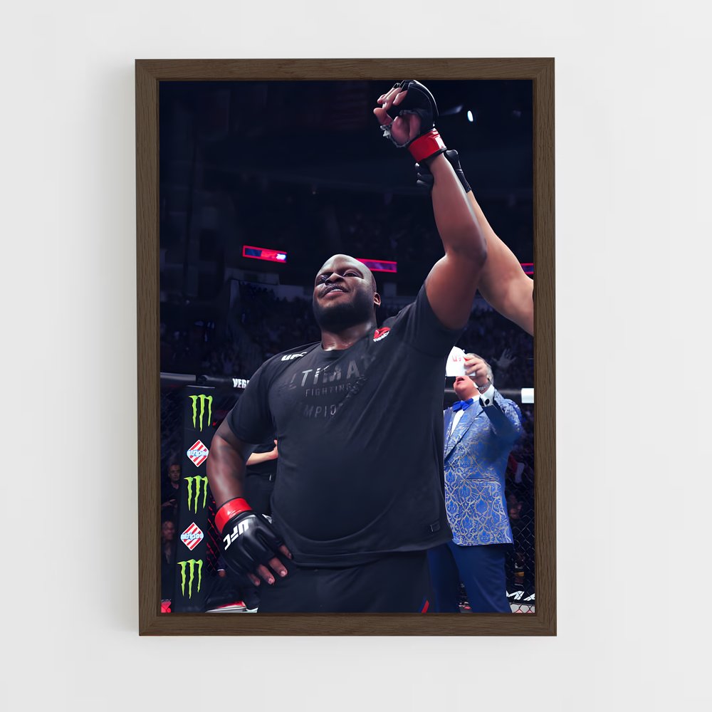 Poster Derrick lewis poing – affiche MMA (vue 5)